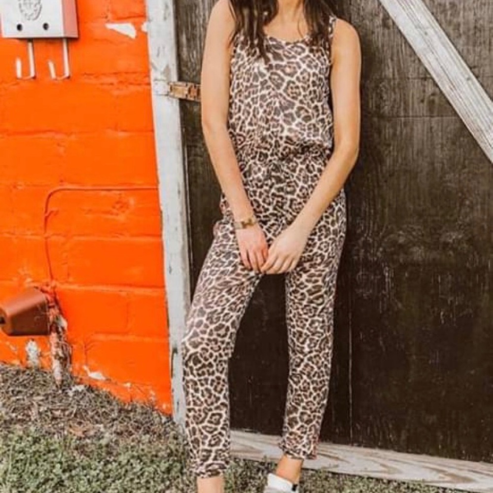 Cheetah jumpsuit
